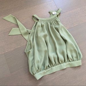 aritzia Wilfred cadence blouse top